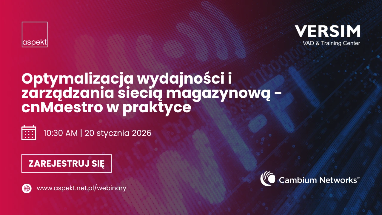Optymalizacja i zarządzanie siecią Wi-Fi w magazynie &mdash; zapraszamy na trzeci webinar z cyklu