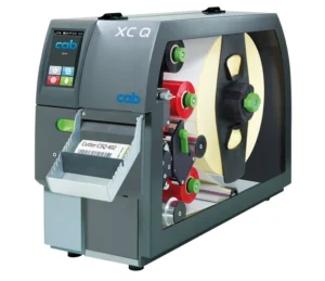 Drukarka etykiet cab XC Q – przemysłowy druk dwukolorowy